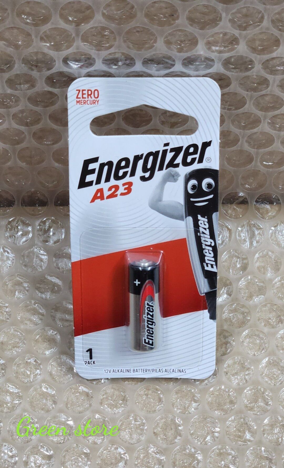Combo 5 vỉ pin A23 / 23A Energizer Alkaline 12V chuyên dùng cho remote cửa, chống trộm, chuông cửa