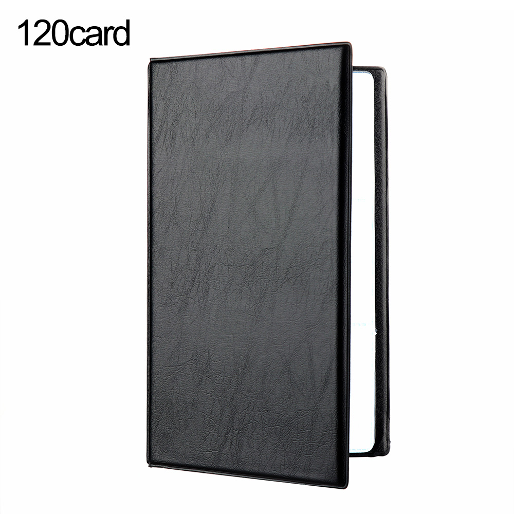 TANGXU926926929 Wallet Collection Container Credit Card Card Holder Books Leather Cards Album Book Case