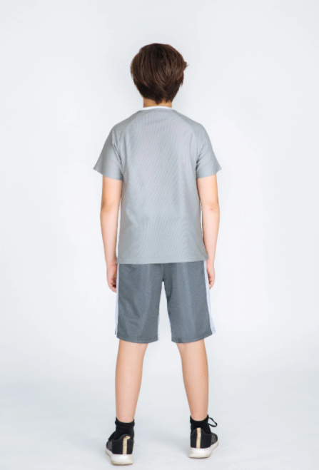Quần Short Bé Trai Contrast color printed pull-on short