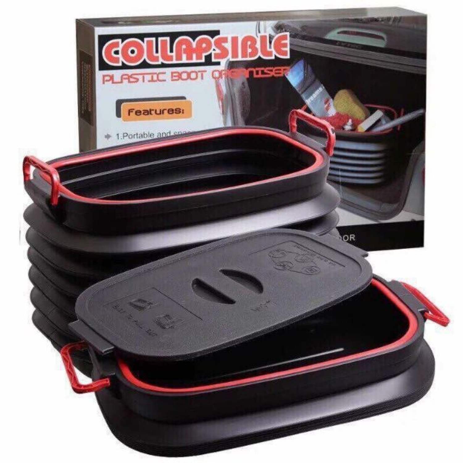 Thùng đựng đồ co dãn trong xe ô tô 40l