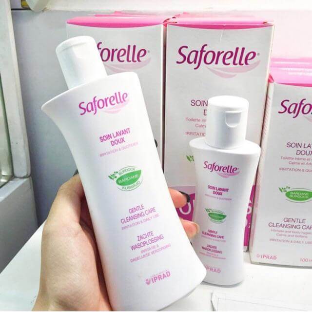 [ĐỦ SIZE] Dung Dịch Vệ Sinh Phụ Nữ Saforelle Soin Lavant Doux