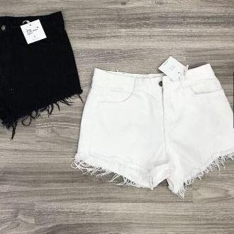 Quần Jean Nữ Trắng Short Sjn002