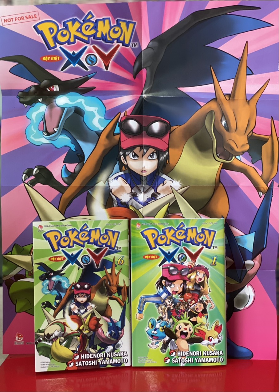[HCM]Trọn bộ Pokemon Đặc Biệt-Box set 6 Tập