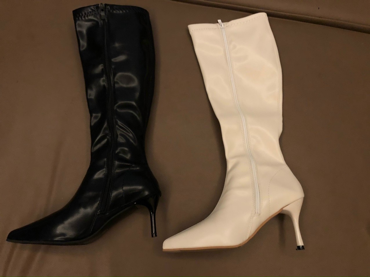 [Ảnh thật] Bốt/Boots Đùi Gót Nhọn 6p Khoá Cạnh Cao Cấp – SuBim.Store (Mã 2019)