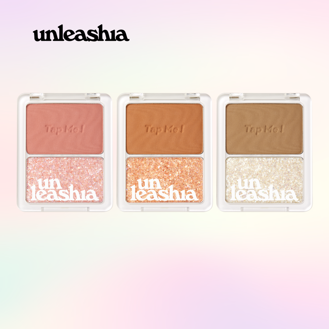 Bảng phấn mắt 2 ô UNLEASHIA Tap Me Palette Duo