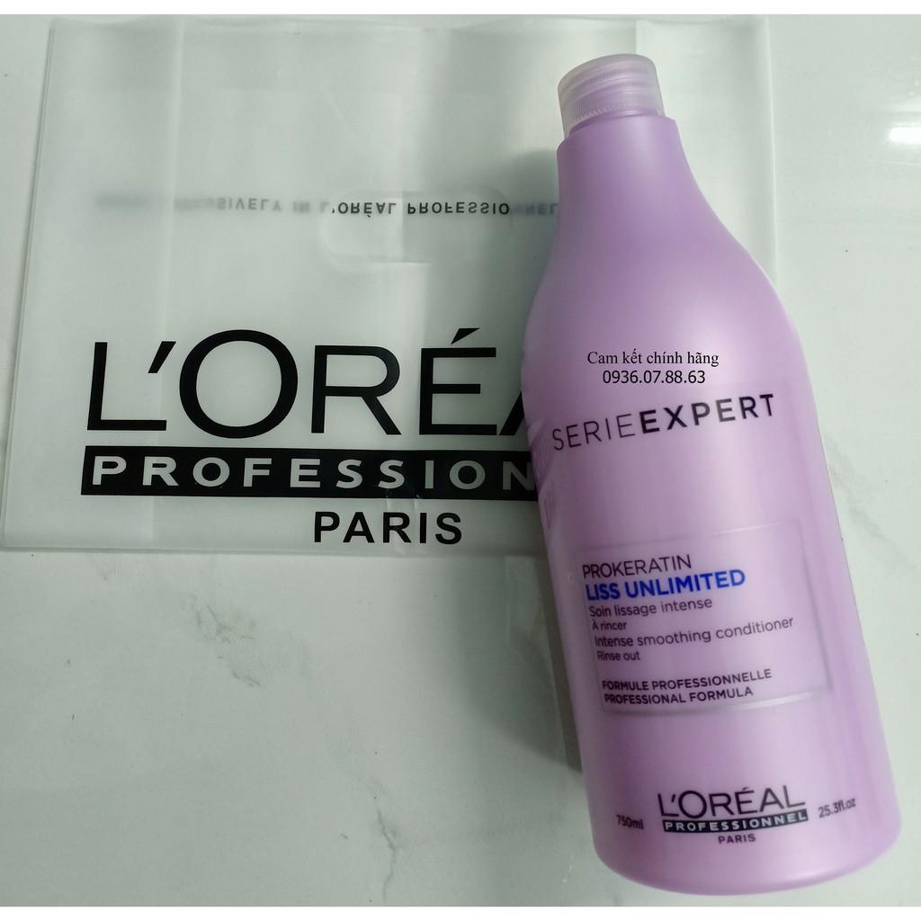 DẦU GỘI LOREAL DÀNH CHO TÓC DUỖI THẲNG LISS ULTIME SHAMPOO 500ML