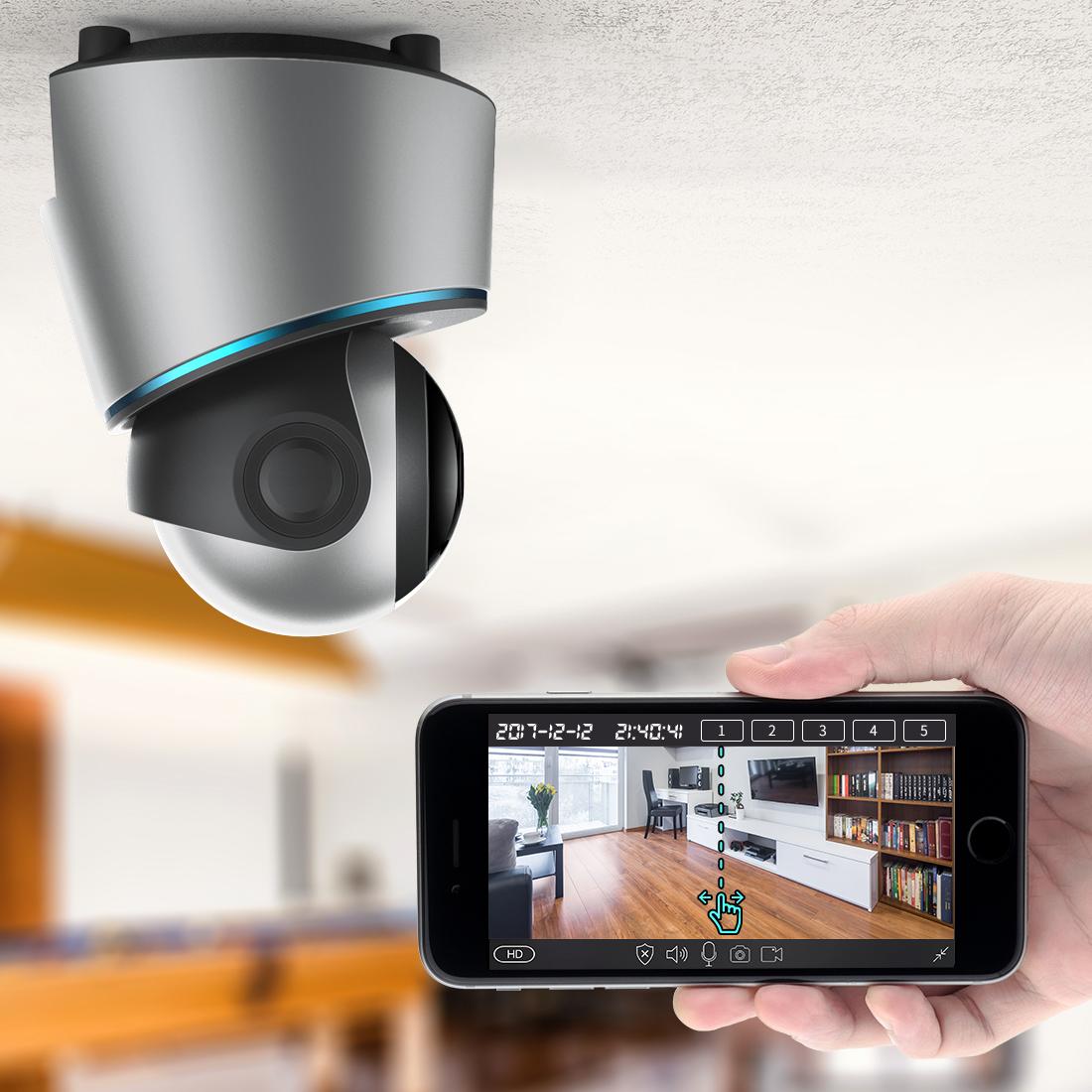 Camera Wifi Robo Cú Mèo Dùng app Yoosee 1080P