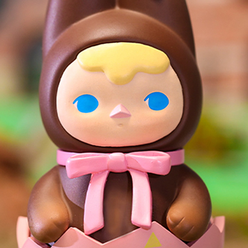 POP MART PUCKY Chocolate Bunny Baby Blister Package Figures