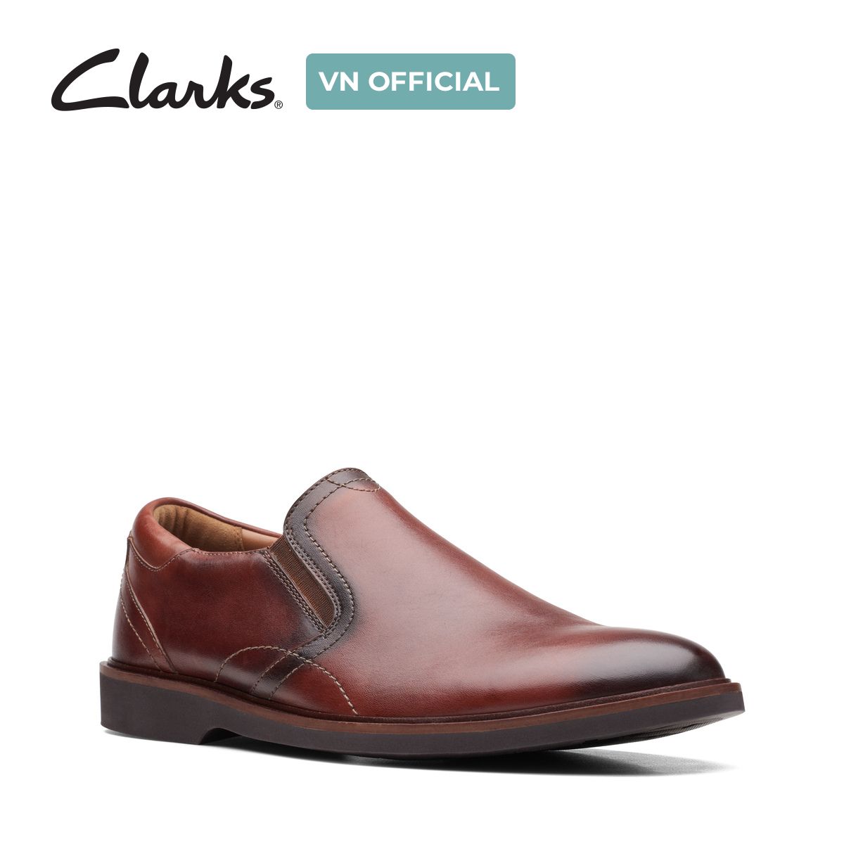 Clarks Men's Leather Loafers - Malwood Easy