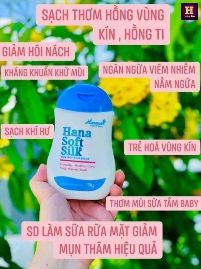 Dung Dịch Vệ Sinh Hana Soft Silk