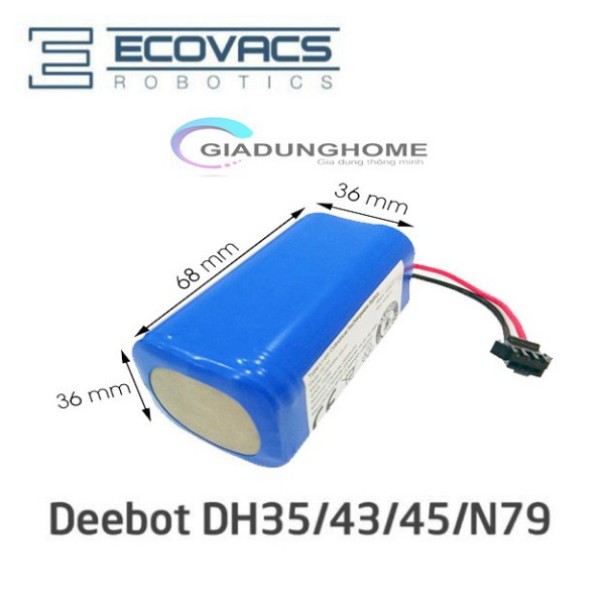 Pin Ecovacs Deebot DH35 DH43 DH45 N79 Chính Hãng Giá Siêu Rẻ