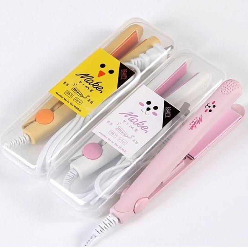 Portable Mini hair straighteners make time Compact