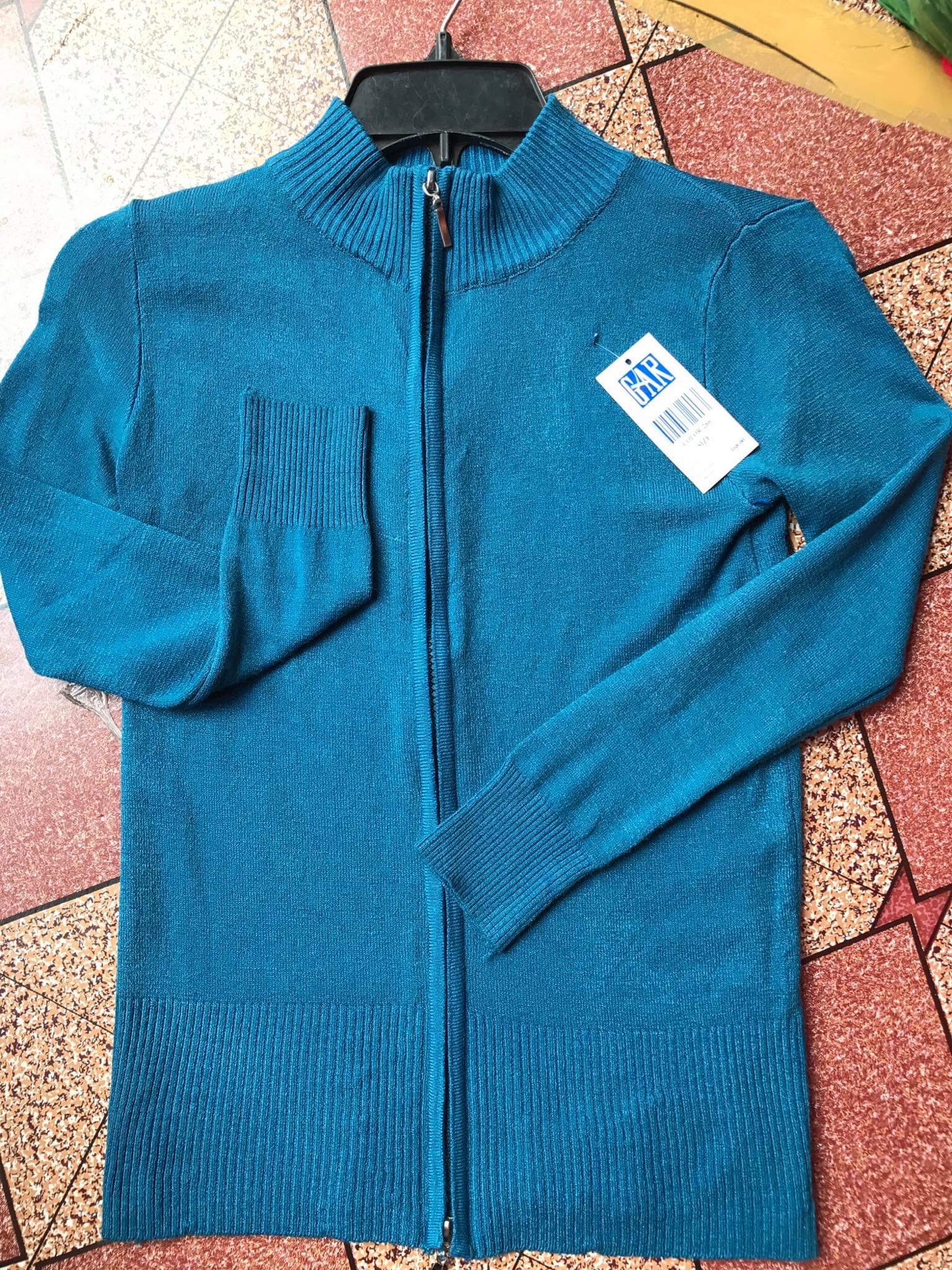 [HCM]Áo khoác len from ôm dây kéo size 40-58kg