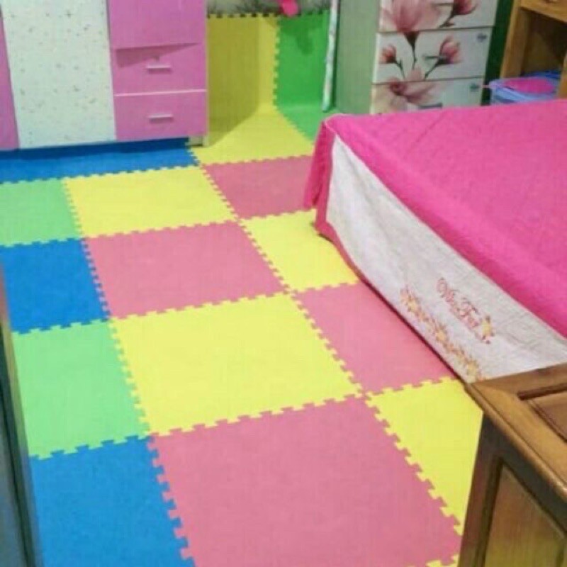 thảm xốp trải sàn bộ 6 miếng 60x60cm