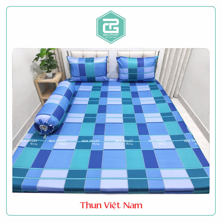 Ga giường thun lạnh trải nệm 1m6x2m 3t