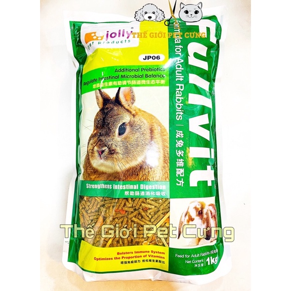Thức Ăn thỏ jolly Fullvit 1kg jp06
