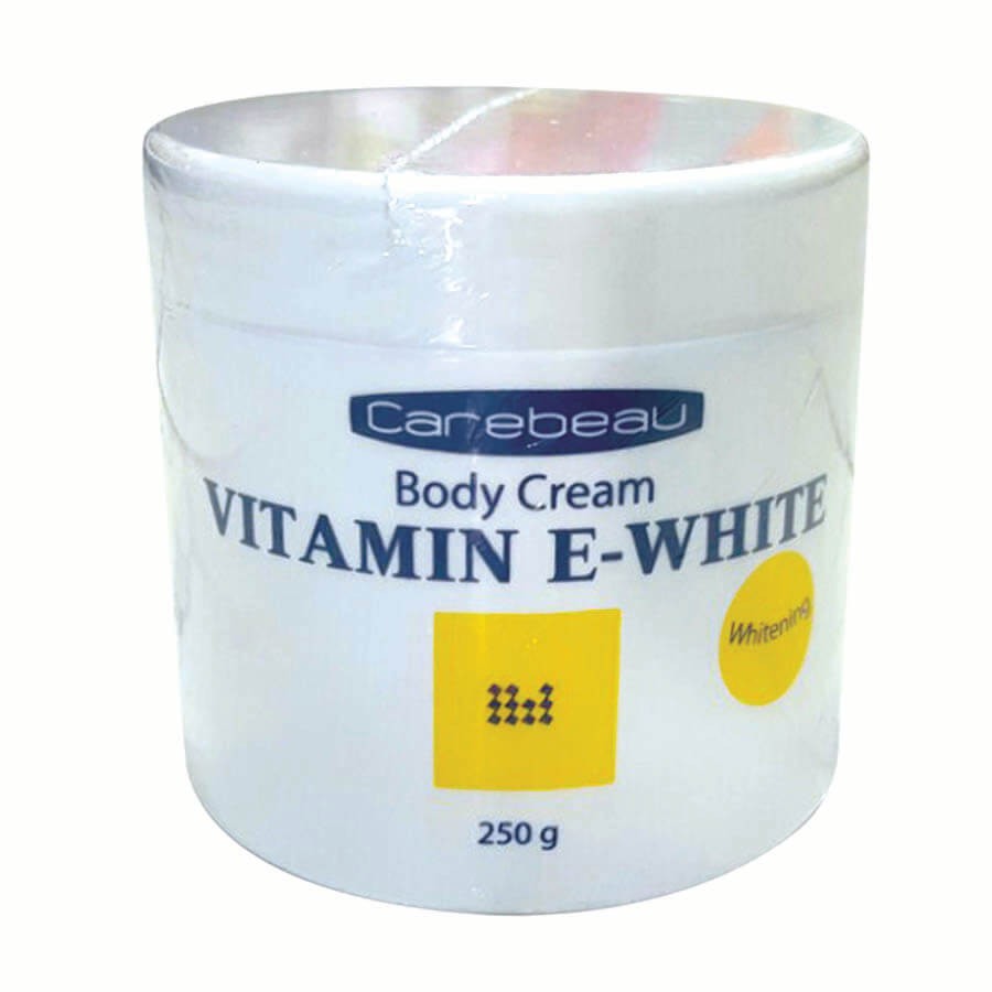 Kem Dưỡng Thể Trắng Da Carebeau Vitamin E Whitening Body Cream 250g