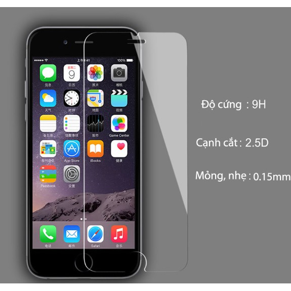 Kính Cường lực Thường cho Dòng ios-PHỤ KIỆN TOÀN CẦU