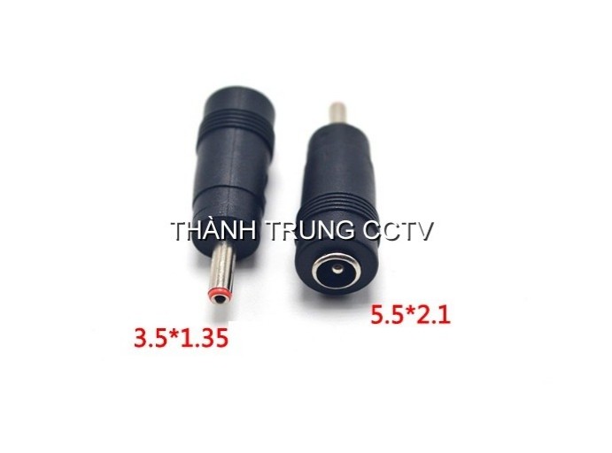DC 5.5x2.1 to 3.5x1.35
