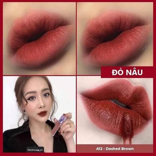 Son kem Black Rouge màu A12 (Đỏ Nâu)