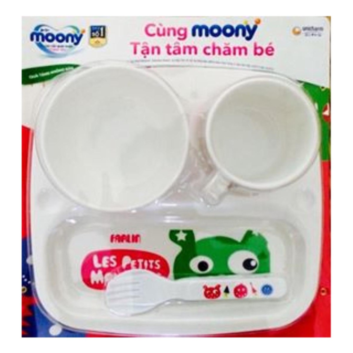 Bộ bát tập ăn Farlin (Hàng Quà Tặng)