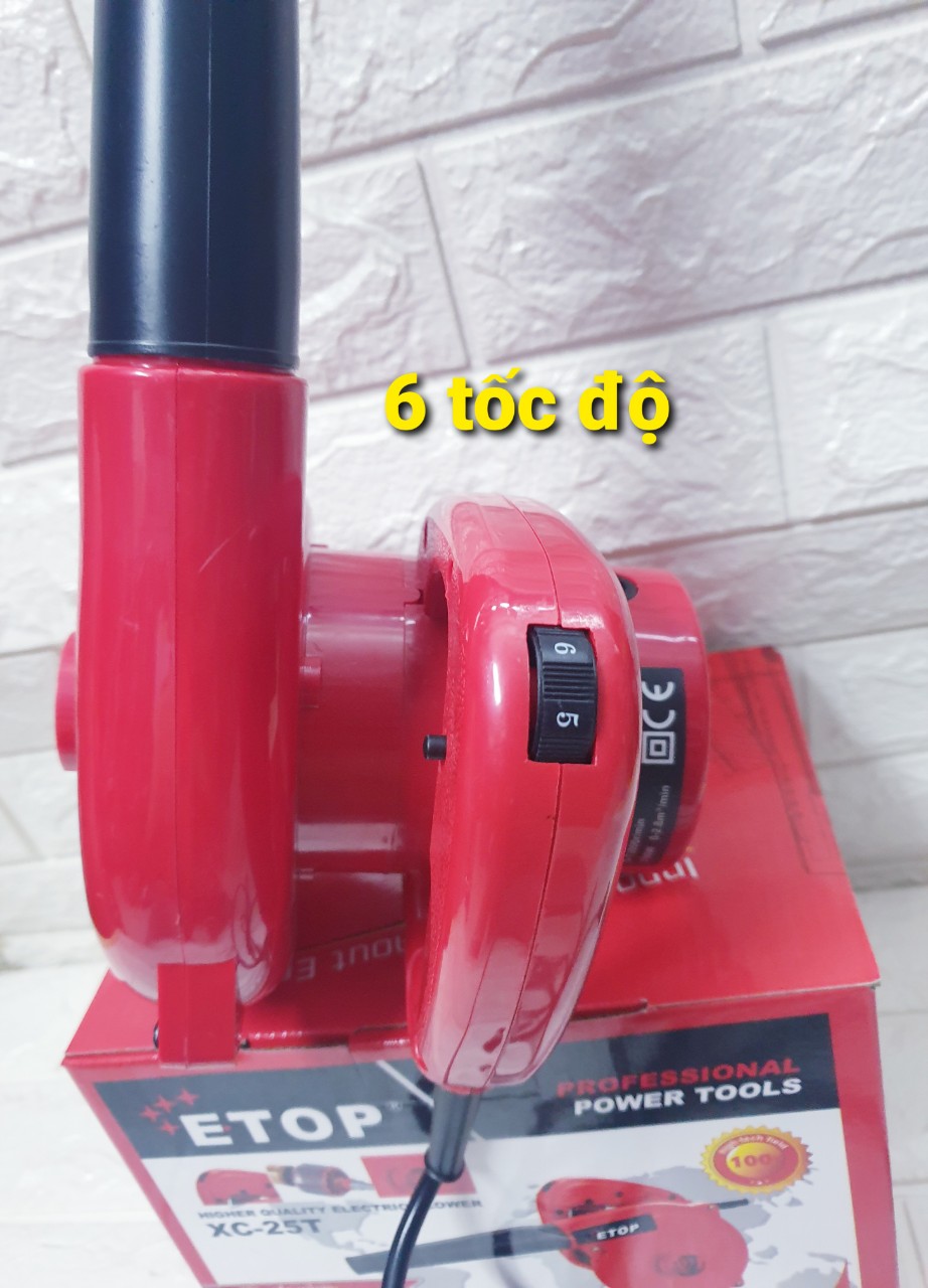 Máy thổi bụi hút bụi 6 tốc độ ETOP (Công suất 700w)