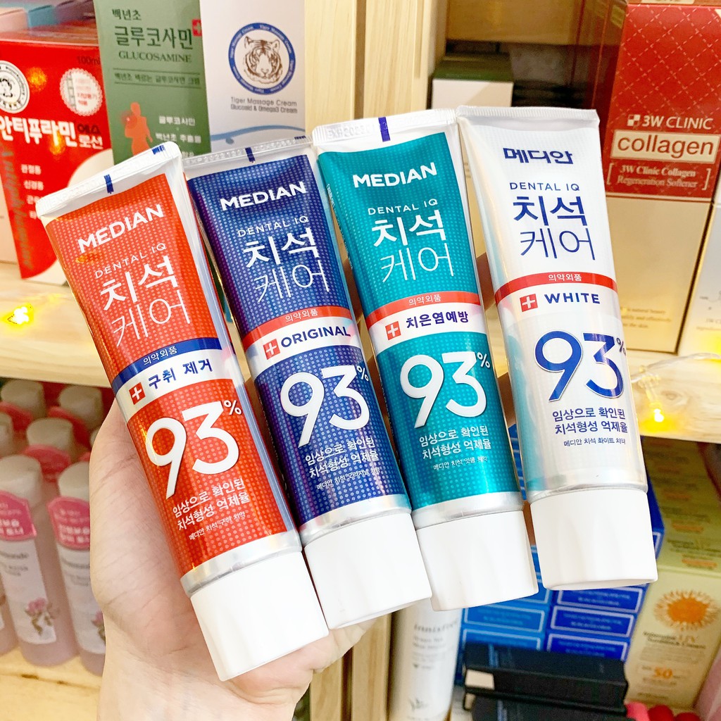 Kem đánh răng Median 93% Toothpaste Hàn Quốc 120g