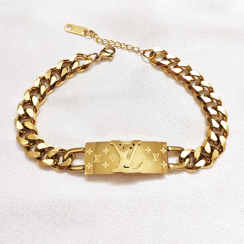Lắc Tay Dây Xích Titan Ko Đen TT 3768