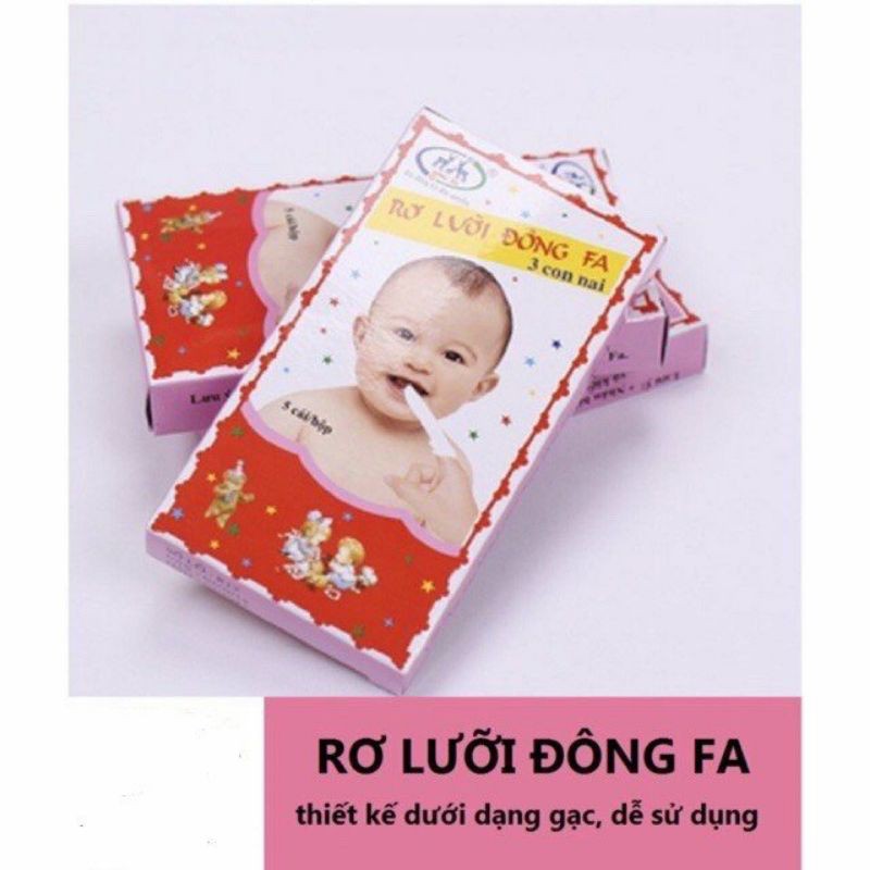Set 5 hộp rơ lưỡi đông pha cho bé yêu