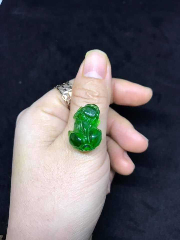 [HCM]TỲ HƯU ĐÁ TOPAZ XANH LÁ