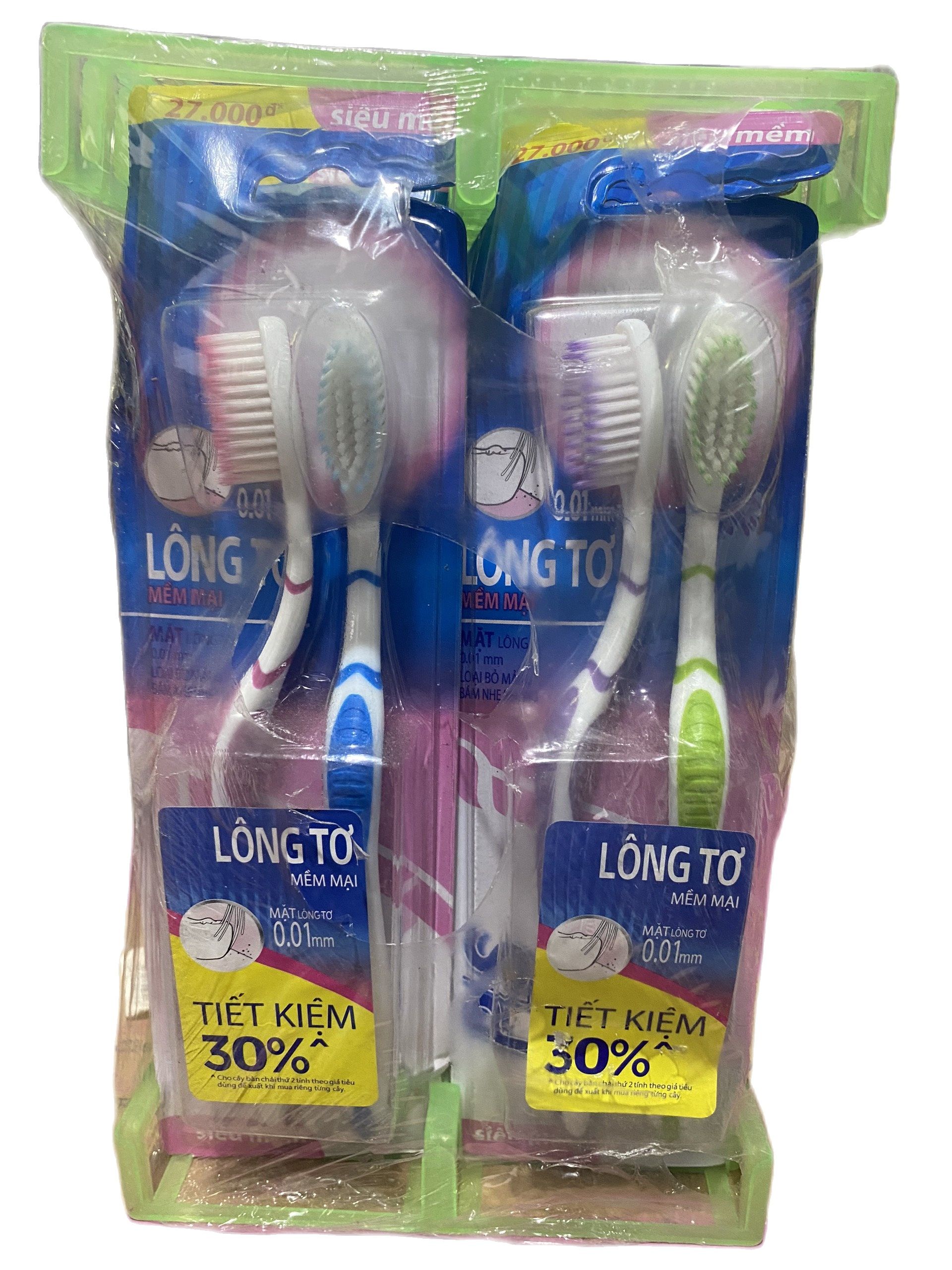 BÁO GIÁ VỈ 2 BÀN CHẢI ĐÁNH RĂNG P/S MUỐI ĐÁ HIMALAYA | Shopee Lazada Sendo Tiki mới nhất 16 1 đế 20 cây bàn chải đánh răng P/S lông tơ mềm mại (1 đế 10 vỉ/1 vỉ 2 cây=20 cây)
