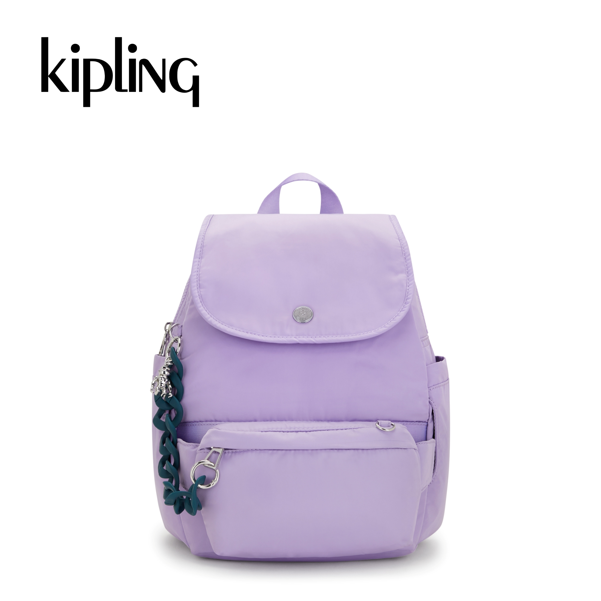[Online Exclusive] Kipling Balo City Pack S - VT Ice lavender - HUKI7460