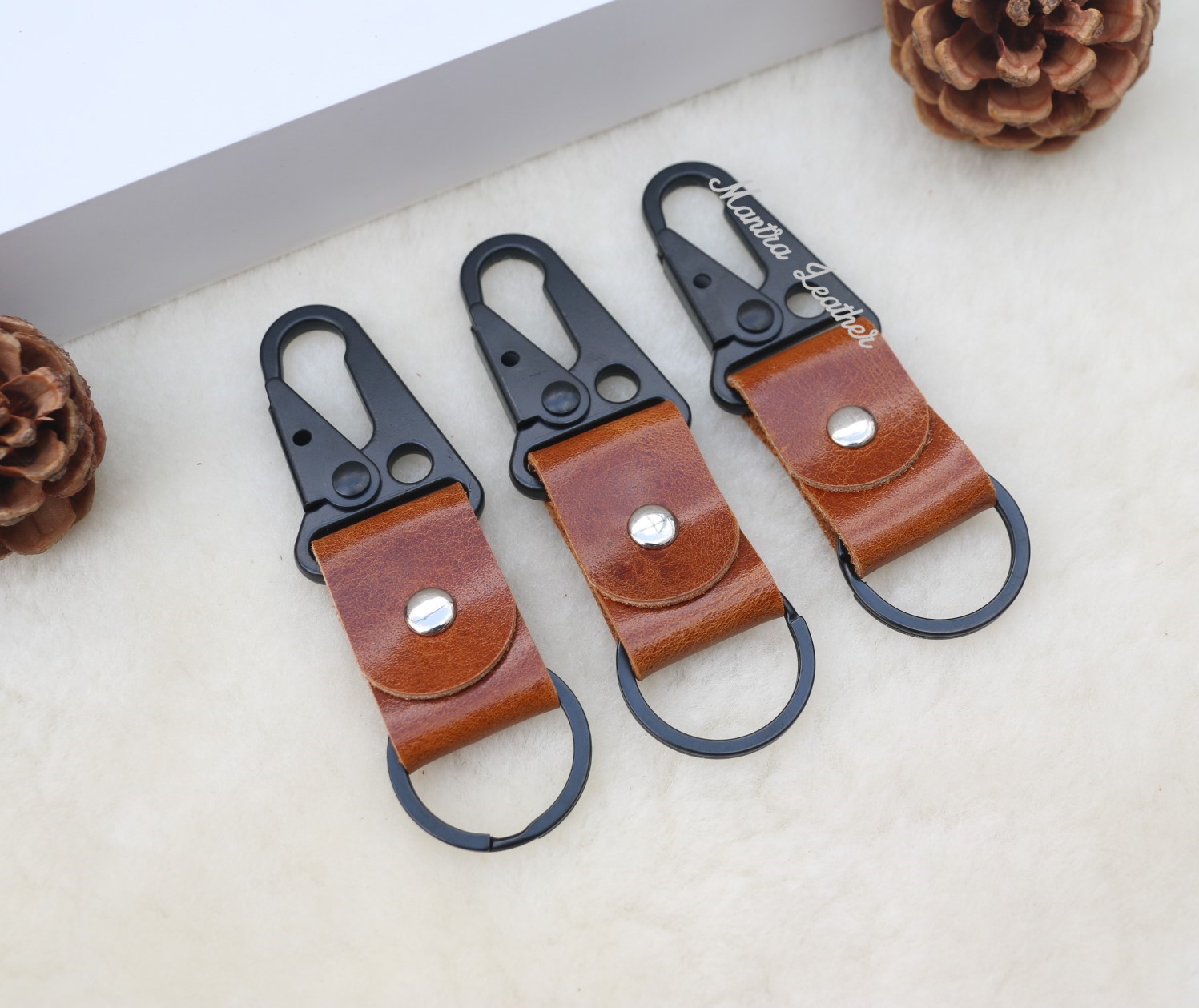 [HCM]Móc Khóa Da Càng Cua Handmade