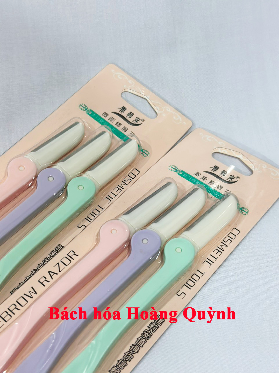 Vĩ 3 cây dạo cạo lông mày mã số 0333