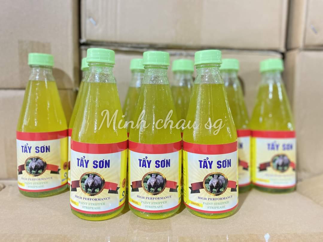 Dung dịch tẩy sơn, Chai tẩy sơn, chất tẩy sơn