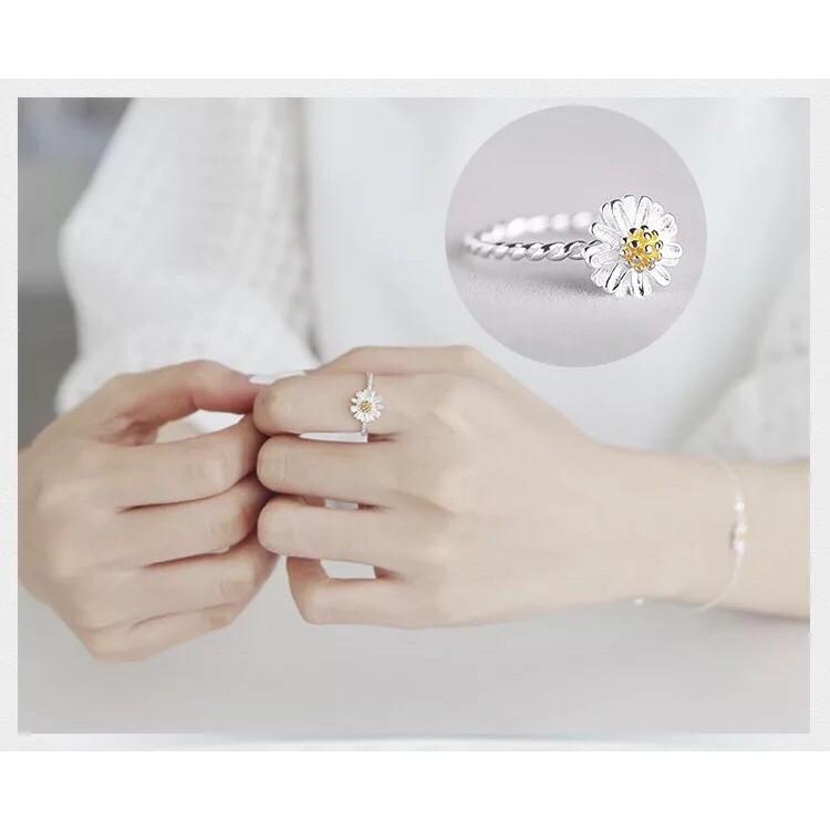 Nhẫn Hoa Cúc cực đẹp J552