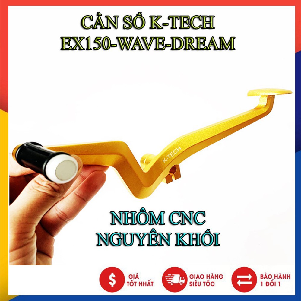 Cần Số 2 Chiều Ex 150- WAVE - DREAM K-TECH Sấm Sét