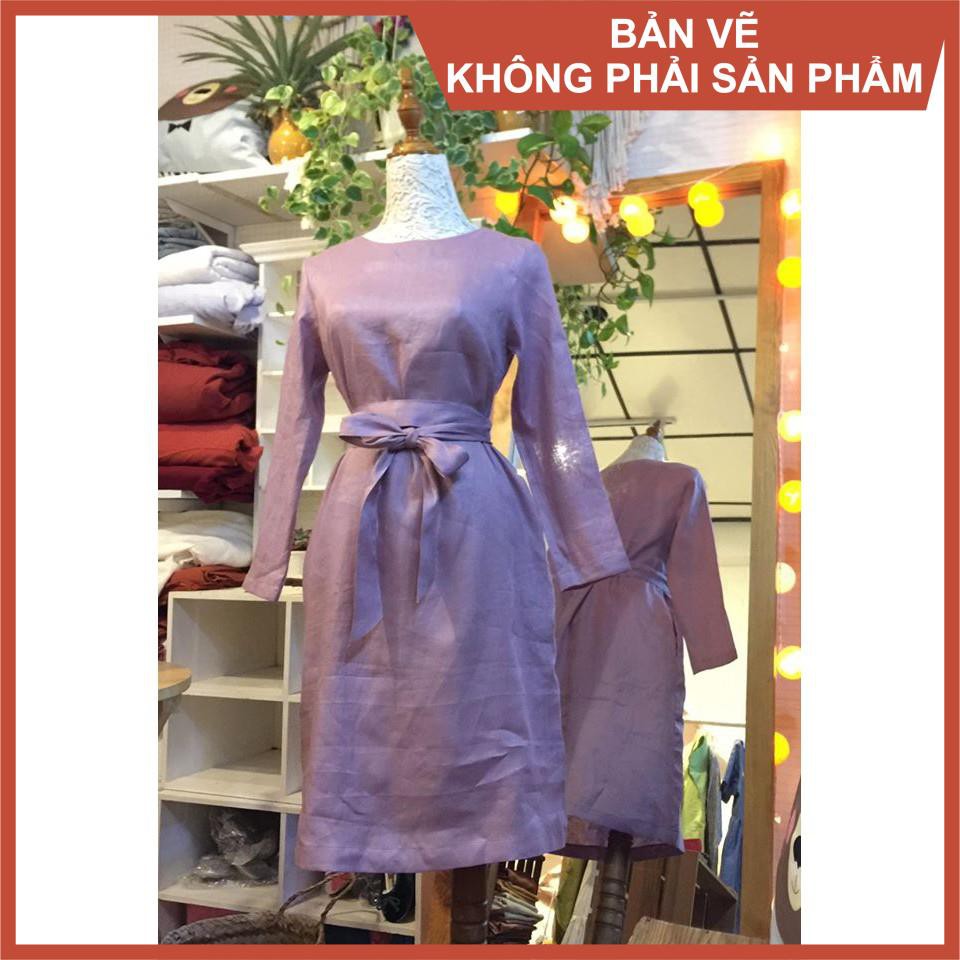 Rập giấy đầm kiểu nữ mã 973 (BẢN VẼ)