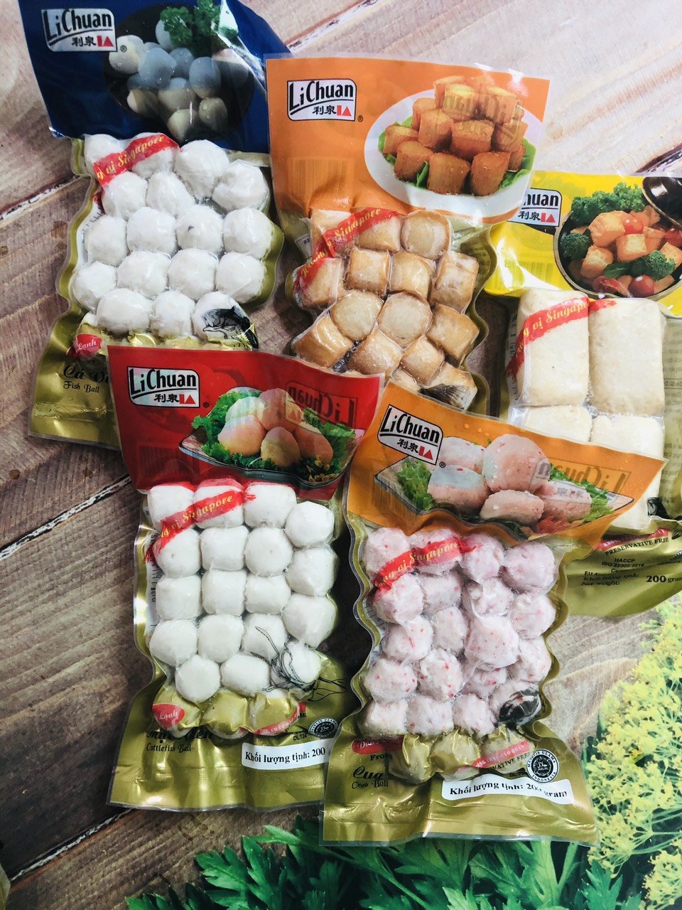 GÓI 200G CÁ VIÊN LI CHUAN THƠM NGON