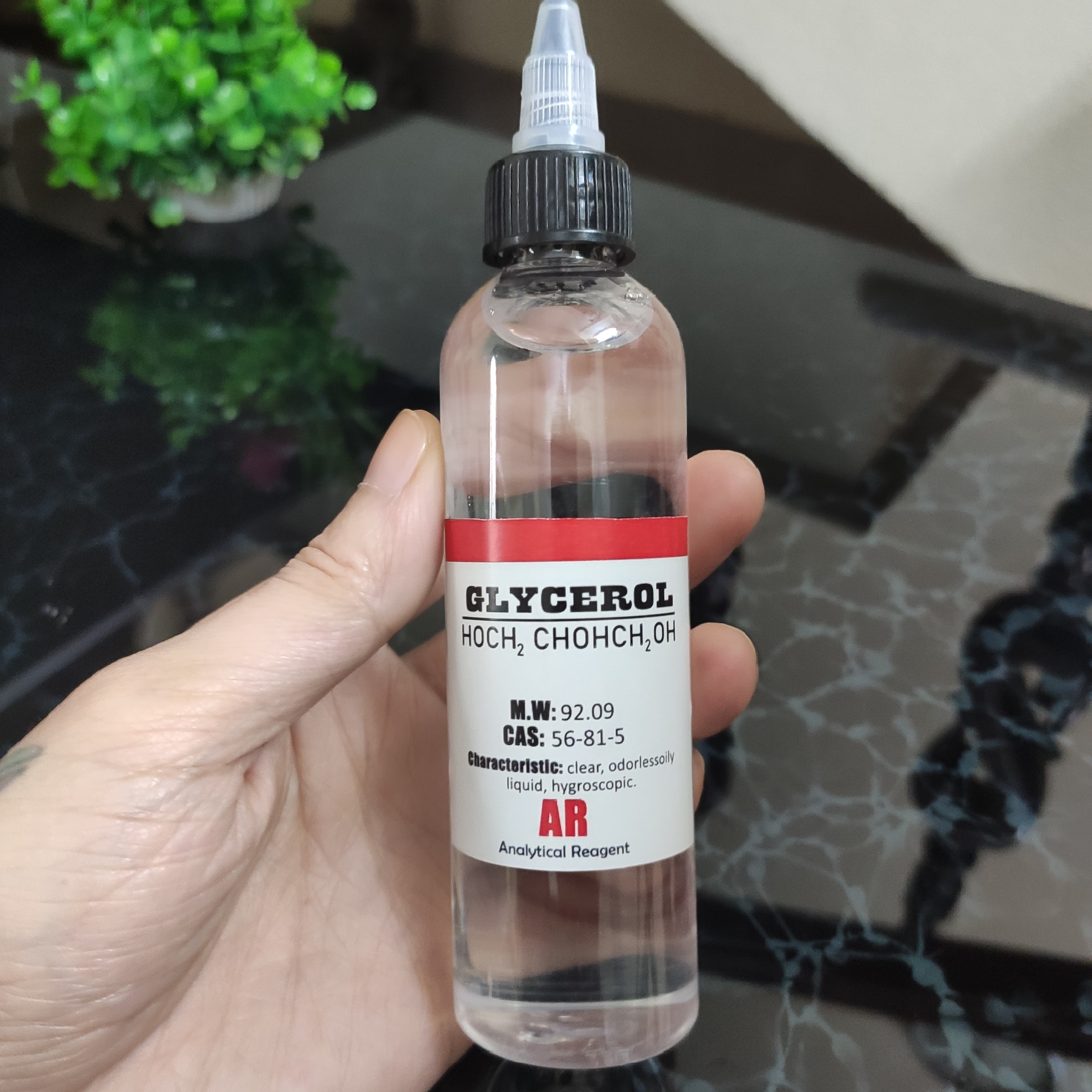 Nước pha mực glycerol , chống đông , hòa tan mực xăm 30ml , 60ml , 90ml , 120ml hades tattoo