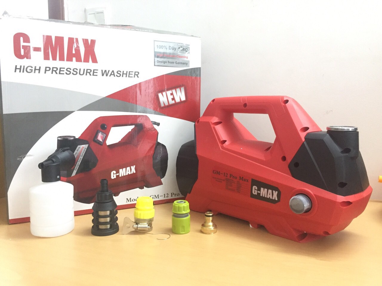 Máy Rửa Xe 2380W Gmax GM-12 Pro Max