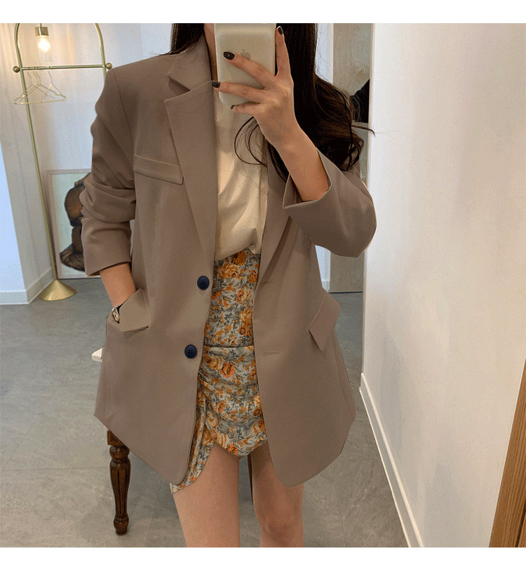 Áo vest blazer nữ 2 nút Quảng Châu
