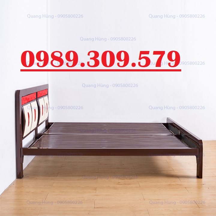 [HCM]GIƯỜNG SẮT CAO CẤP MẪU 1M8X2M