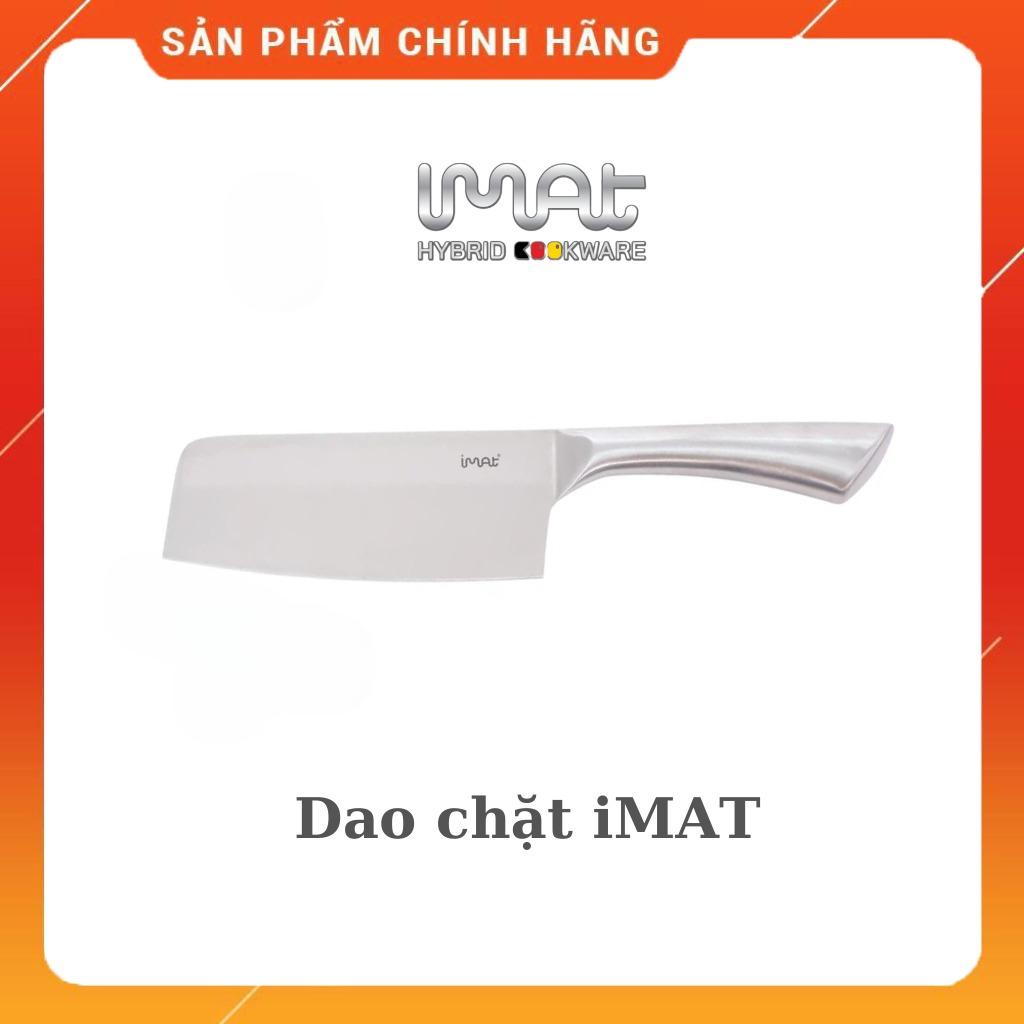 [HÀNG CHÍNH HÃNG] Dao nhà bếp iMat, Dao làm bằng inox 430 không gỉ, Lưỡi thép cacbon 5CR15 chống mài mòn