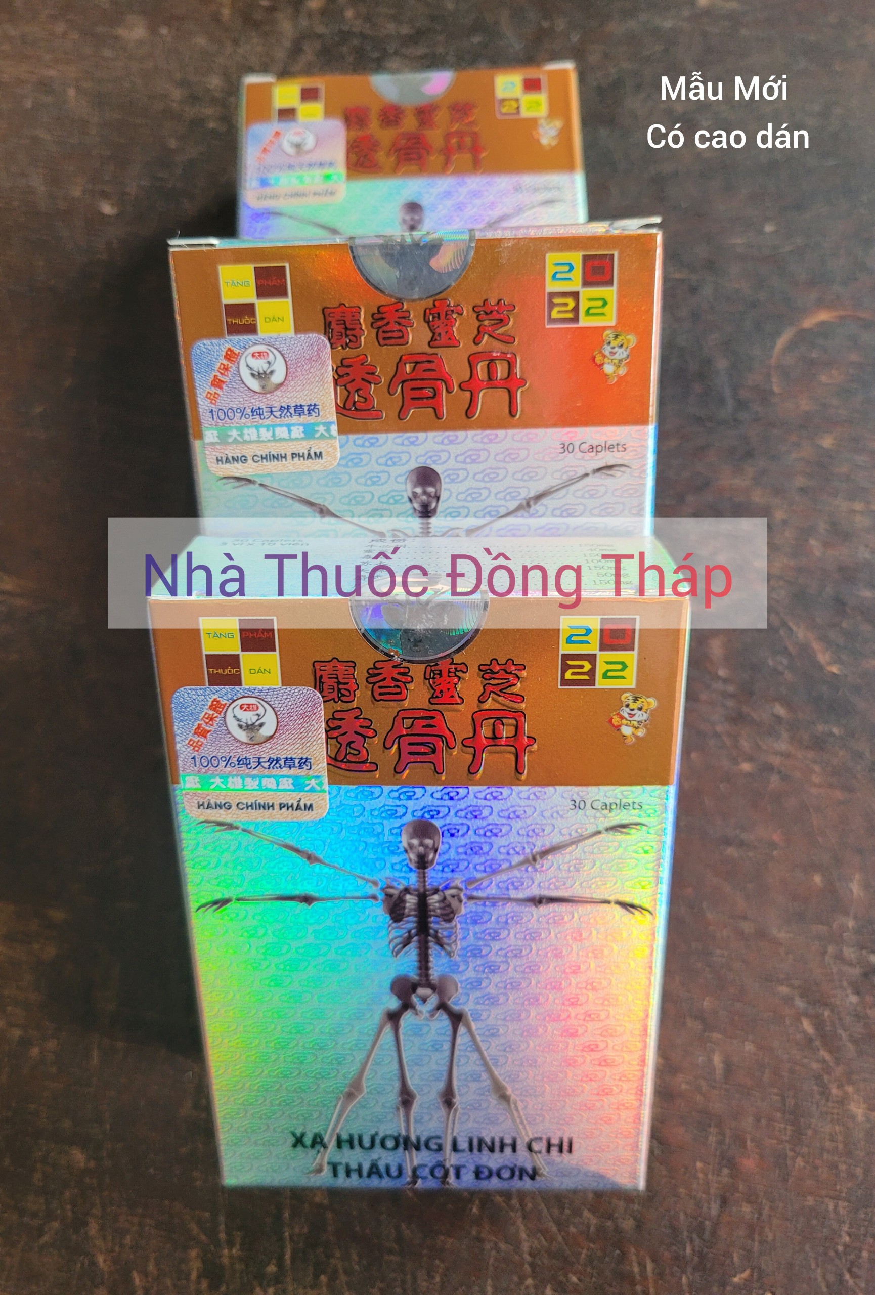 Xạ Hương Linh Chi Thấu Cốt Đan - 30 viên