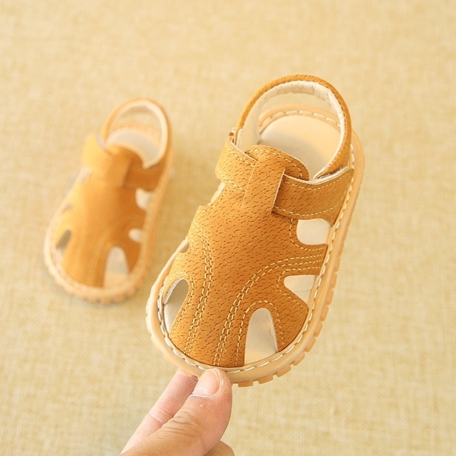 [HCM]Giày Tập Đi Cho Bé Đế Êm Quai Mềm có kèn