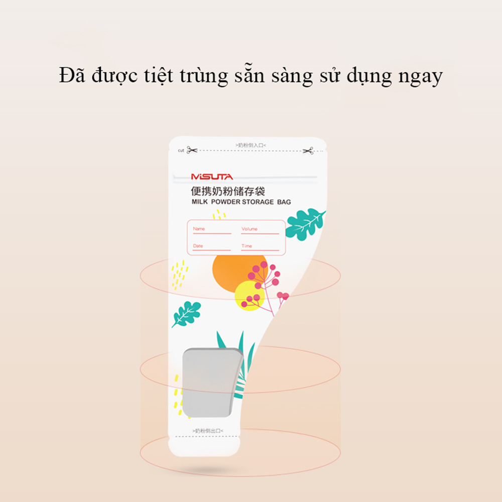 Túi đựng sữa bột Misuta hộp 30 túi