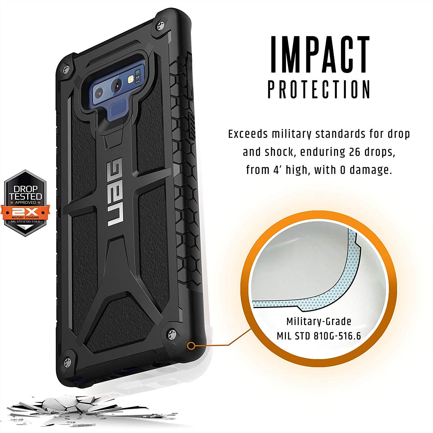 Ốp lưng Galaxy Note 9 UAG Monarch 5 lớp chính hãng