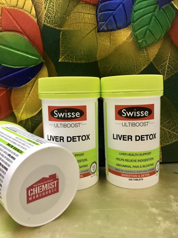 Viên Uống Hỗ Trợ Thải Độc Gan Swisse Liver Detox Úc, 200 viên nhập khẩu