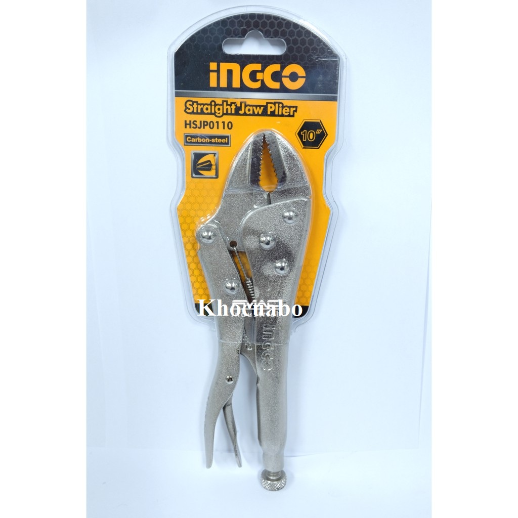 Kềm bấm hàm 10 inch Ingco HSJP0110